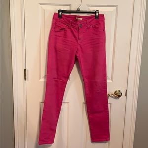 Pink jeans
